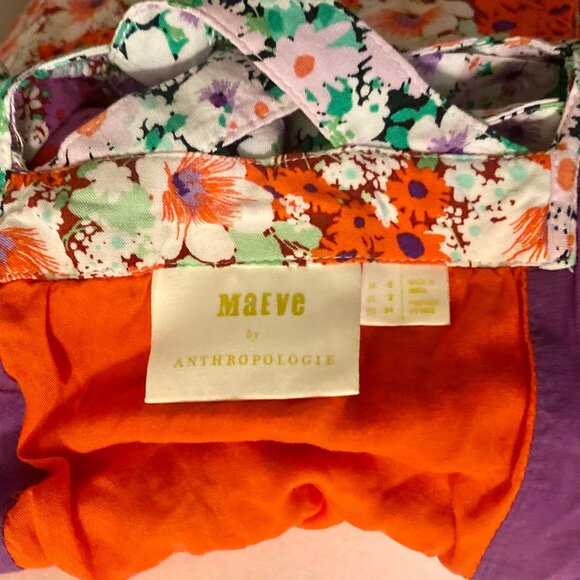 Meave by Anthropologie Lace-Up Back Dress - Picture 5 of 7